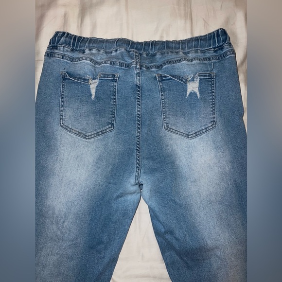 Elastic jeans 2XL, light washed. - Picture 5 of 5